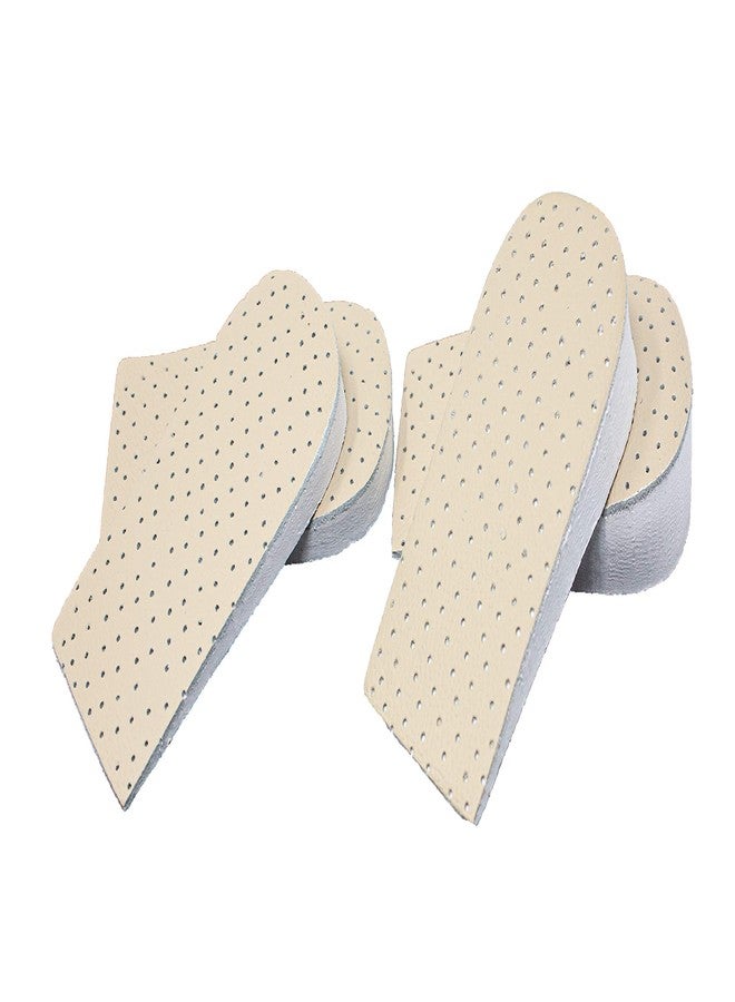 Happystep 1 Pair 1cm and 1 Pair 3cm Invisible Height Increase Shoe Inserts Insoles, in-Sock Heel Lift Raising Pad for Shoes - Image 4